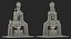 3D model Vintage Industrial Steam Hammer Rigged