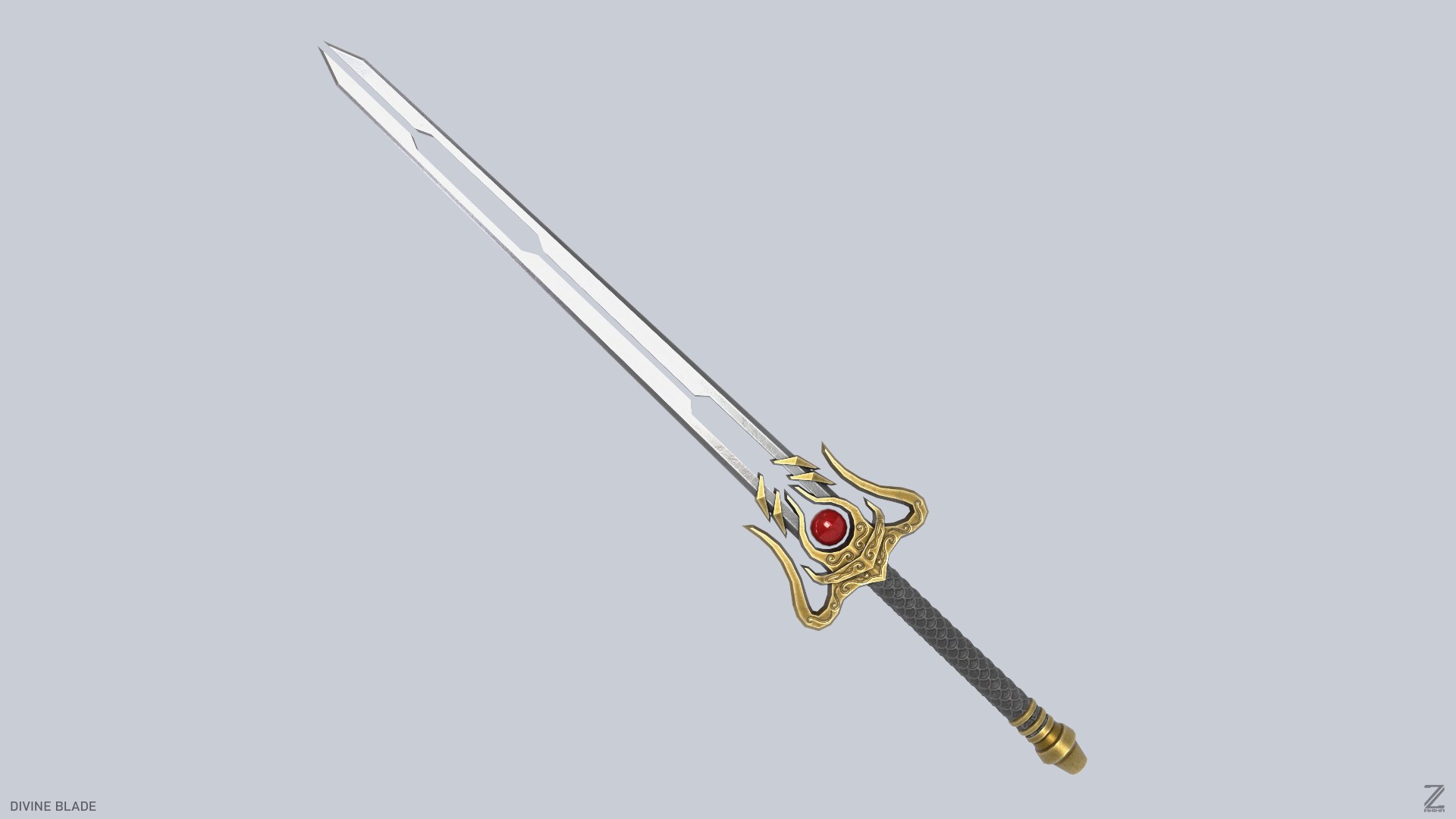 Divine Blade 3D Model - TurboSquid 2239964