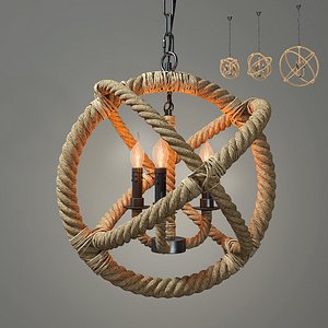 Chandelier Loft American Sphere