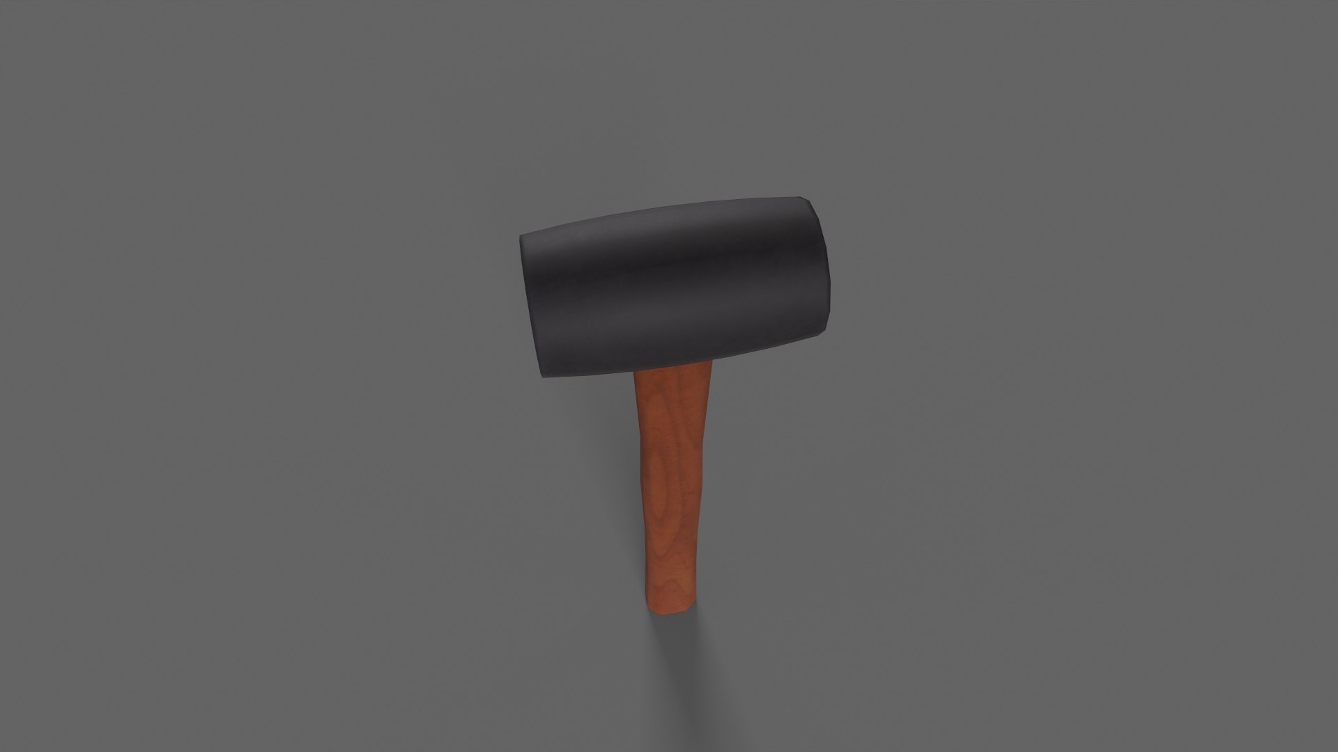 3D model PBR Rubber Mallet Hammer Wood2 TurboSquid 2040516