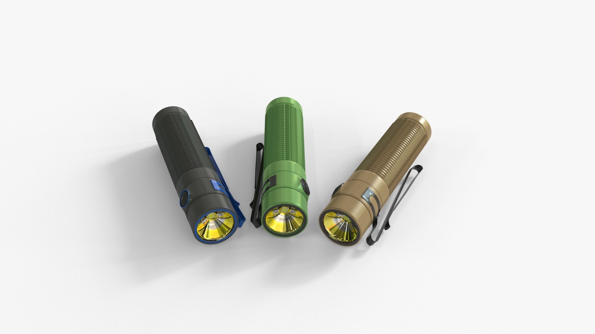 3D Tactical Flashlight Model - TurboSquid 2071631