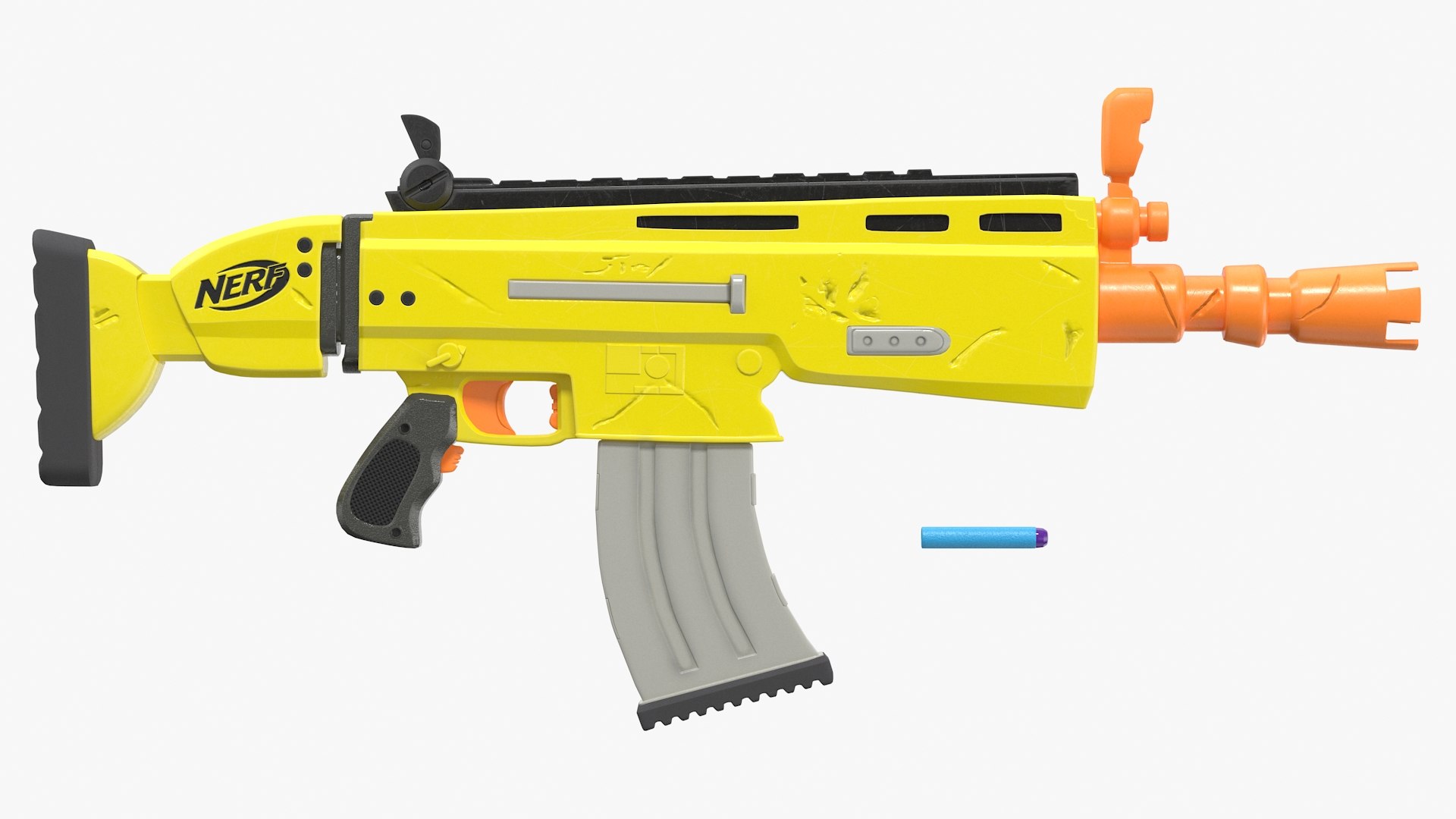 3D Nerf AR-L Elite Dart Blaster - TurboSquid 1994132