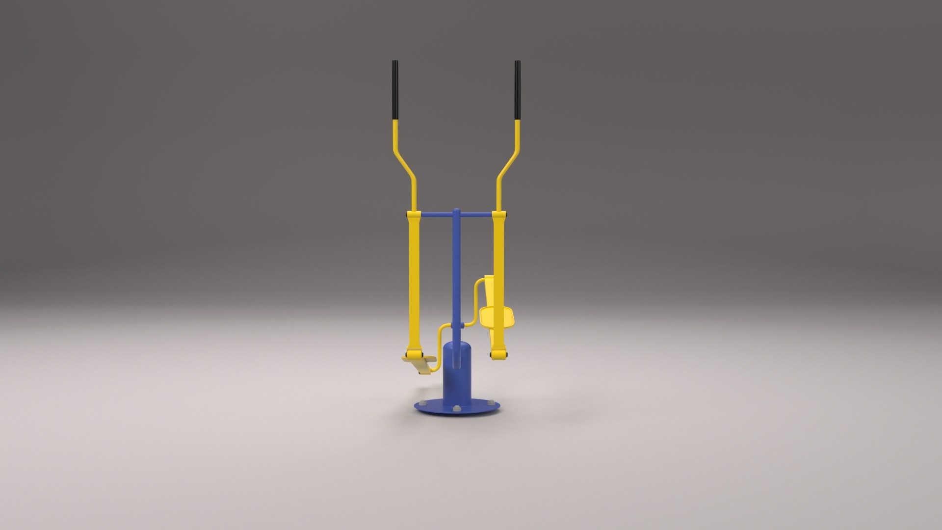3D Outdoor Gym Equipment model - TurboSquid 2036103