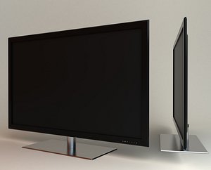 samsung led tv ue40b8000 3d model