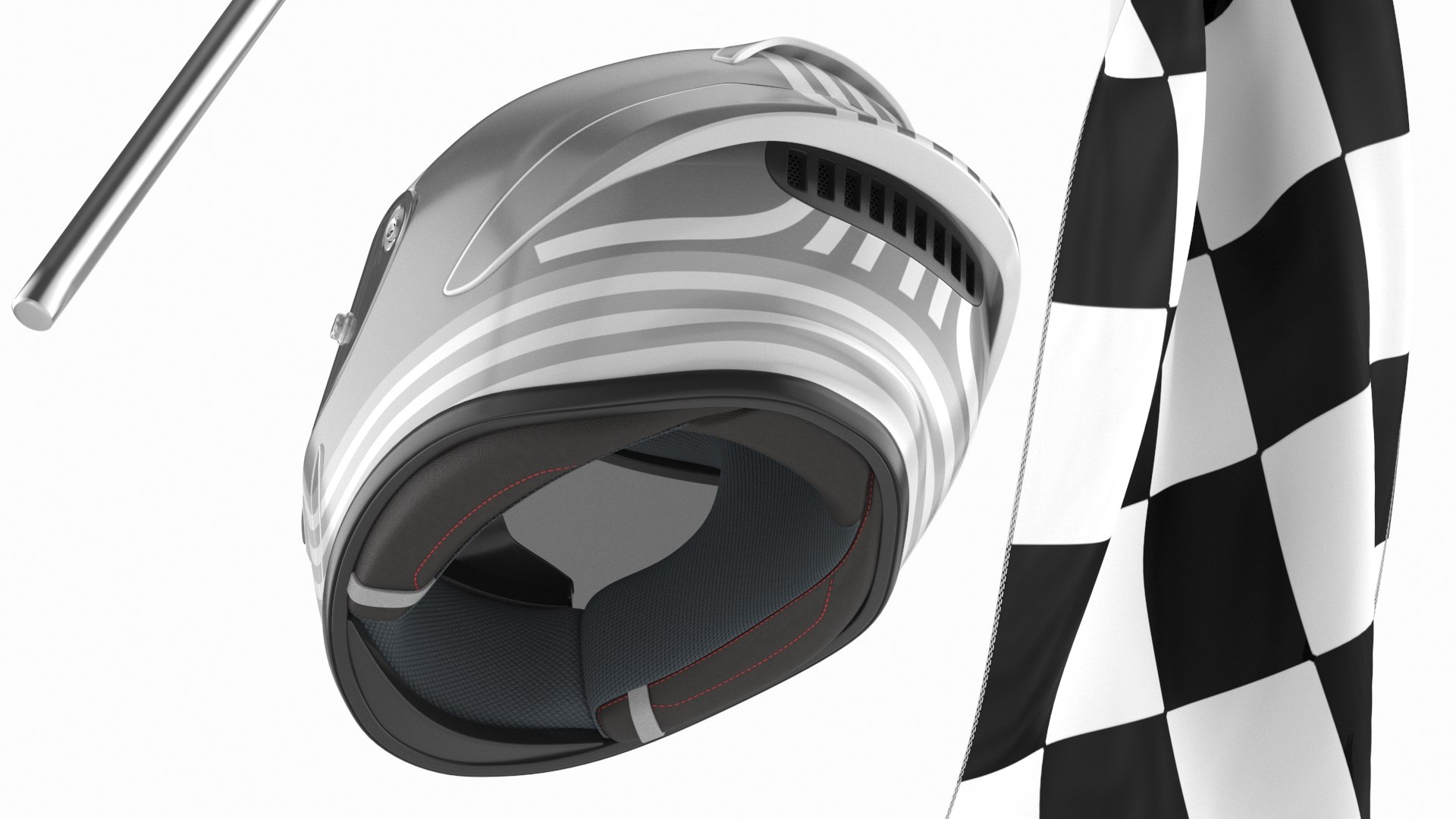 Racing Checkered Flag with Helmet 3D model https://p.turbosquid.com/ts-thumb/dO/6W5toq/kH/racing_checkered_flag_with_helmet_006/jpg/1743239586/1920x1080/fit_q87/98ceea003780b472a42ca88dafe4fd9bad8df659/racing_checkered_flag_with_helmet_006.jpg