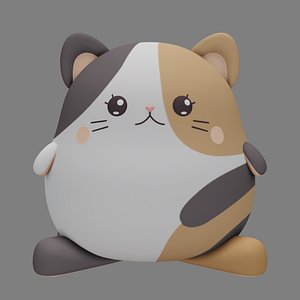 3D Plush Cat