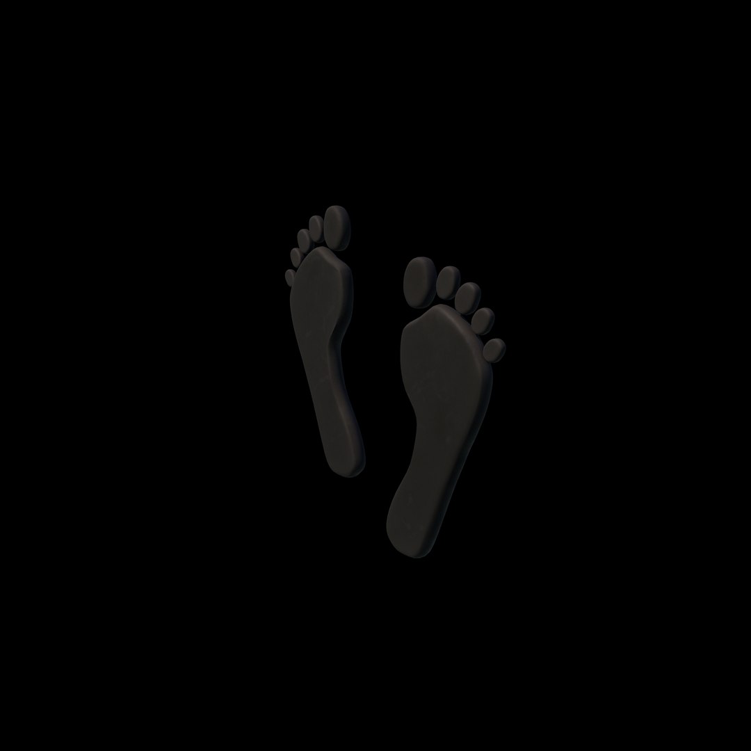 3D Model Footprint 3D Model - TurboSquid 2402565