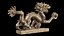 Estatuilla Dragón De Bronce Indio
