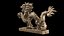Estatuilla Dragón De Bronce Indio