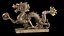 Estatuilla Dragón De Bronce Indio