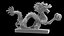 Estatuilla Dragón De Bronce Indio
