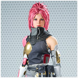LISA - Real-Time Female Game Character