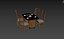Dining table 3D