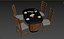 Dining table 3D