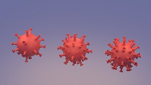 3D corona virus model
