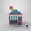 Ice Cream Cartoon Shop Modello 3D