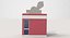 Ice Cream Cartoon Shop Modello 3D