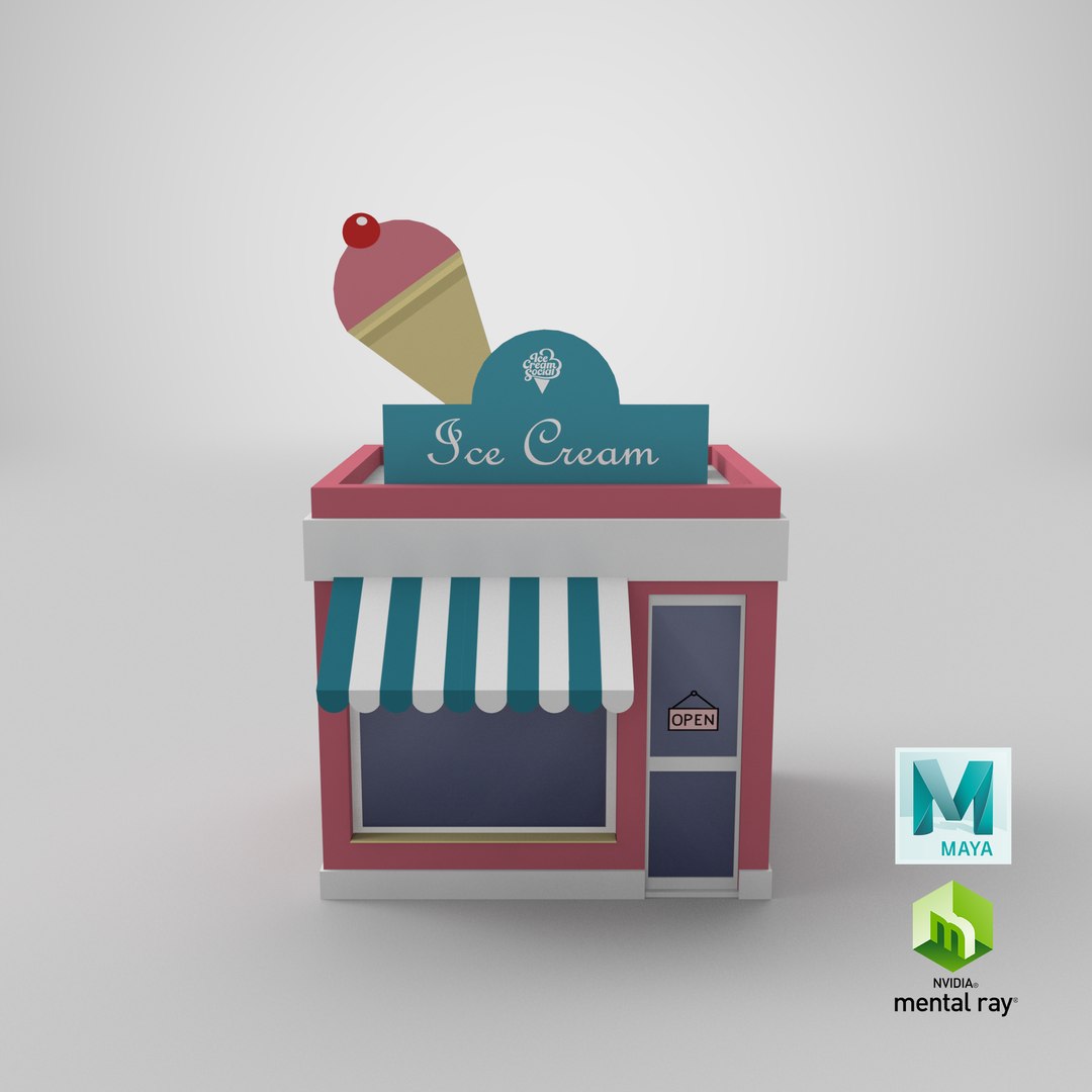 cartoon ice cream shop 3D model https://p.turbosquid.com/ts-thumb/dO/VydYFX/rQ7T6Qe2/render.0001/png/1524910222/1920x1080/fit_q87/7ea649d0c985d9e0faa1636acc5ac823895c77f9/render.0001.jpg