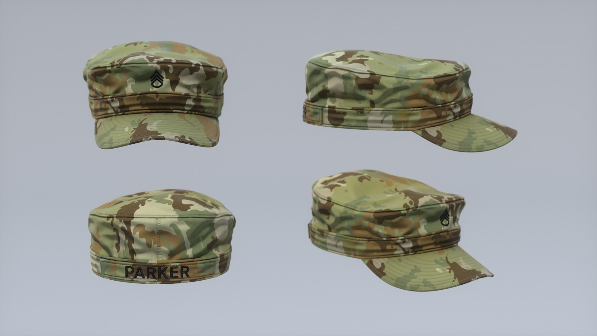 US Army Male Soldier ACU HQ 3D Model - TurboSquid 2286814