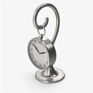 3D Hanging Clock With Stand