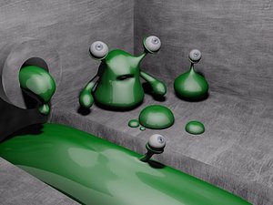 free monster sewer 3d model