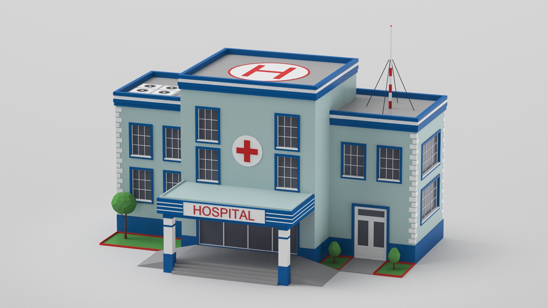 3D Low Poly Buildings Collection 05 model https://p.turbosquid.com/ts-thumb/dO/Zegh9l/0F/cartoonhospital2/jpg/1637061865/1920x1080/fit_q87/bcda8bf1d9bb3557d12a174271700e6ffc54dbd0/cartoonhospital2.jpg