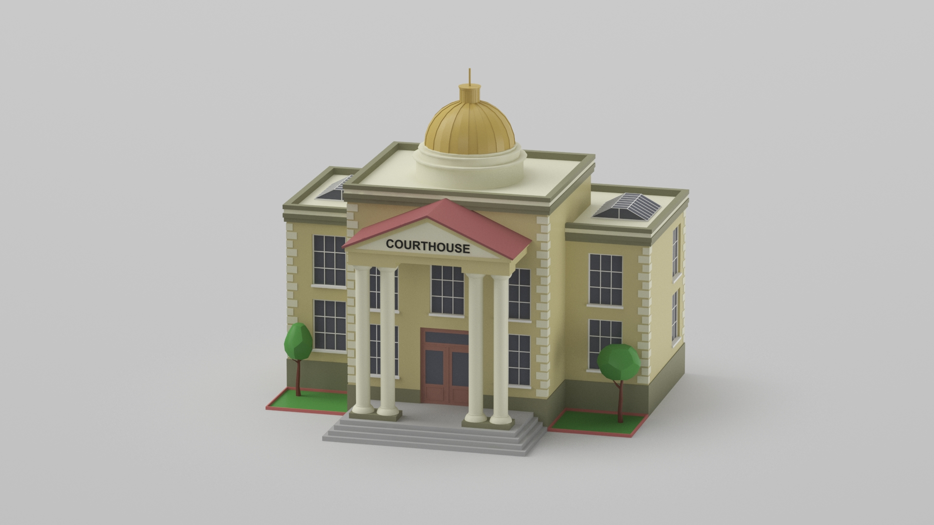 3D Low Poly Buildings Collection 05 model https://p.turbosquid.com/ts-thumb/dO/Zegh9l/Ka/courthouse/jpg/1643109341/1920x1080/turn_fit_q99/b256f0d348c77f9d7fb44c9f8c7391c4f6a86a70/courthouse-1.jpg