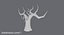 Bare Desert Tree 03 Low Poly