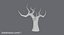 Bare Desert Tree 03 Low Poly