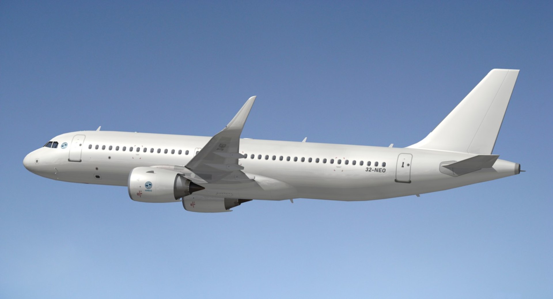 Airbus A320 Neo 3D - TurboSquid 1423328