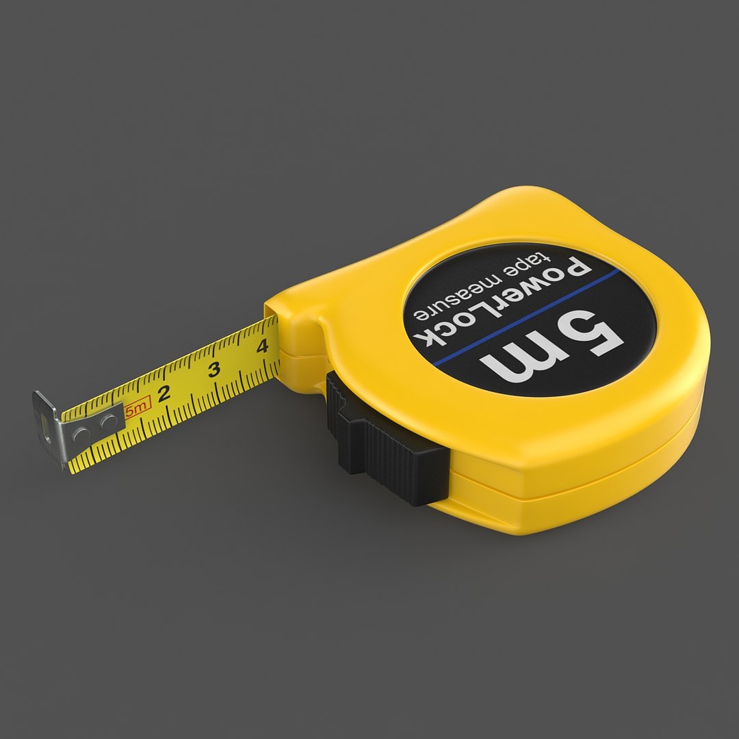 Tape Measure 3d Model