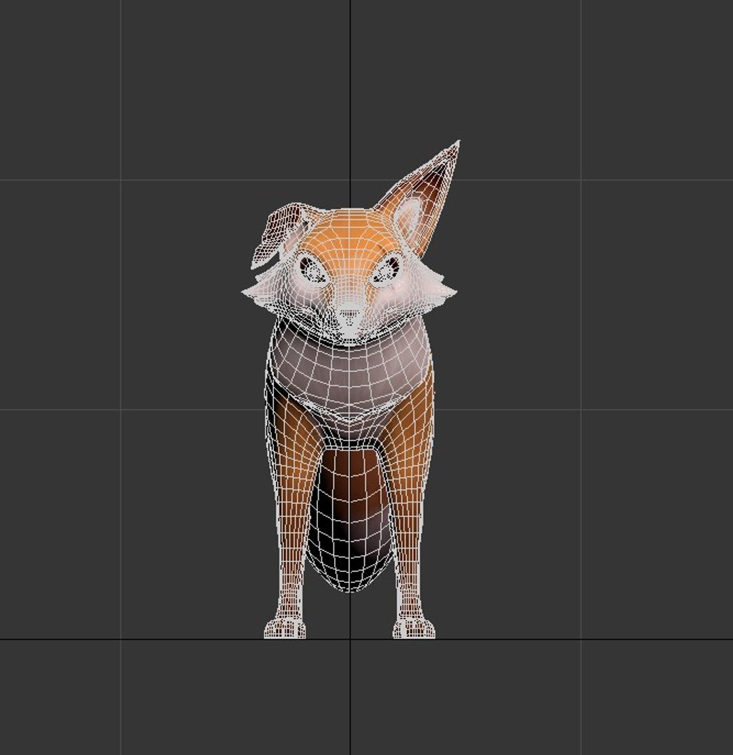 Fox Model - TurboSquid 1383526