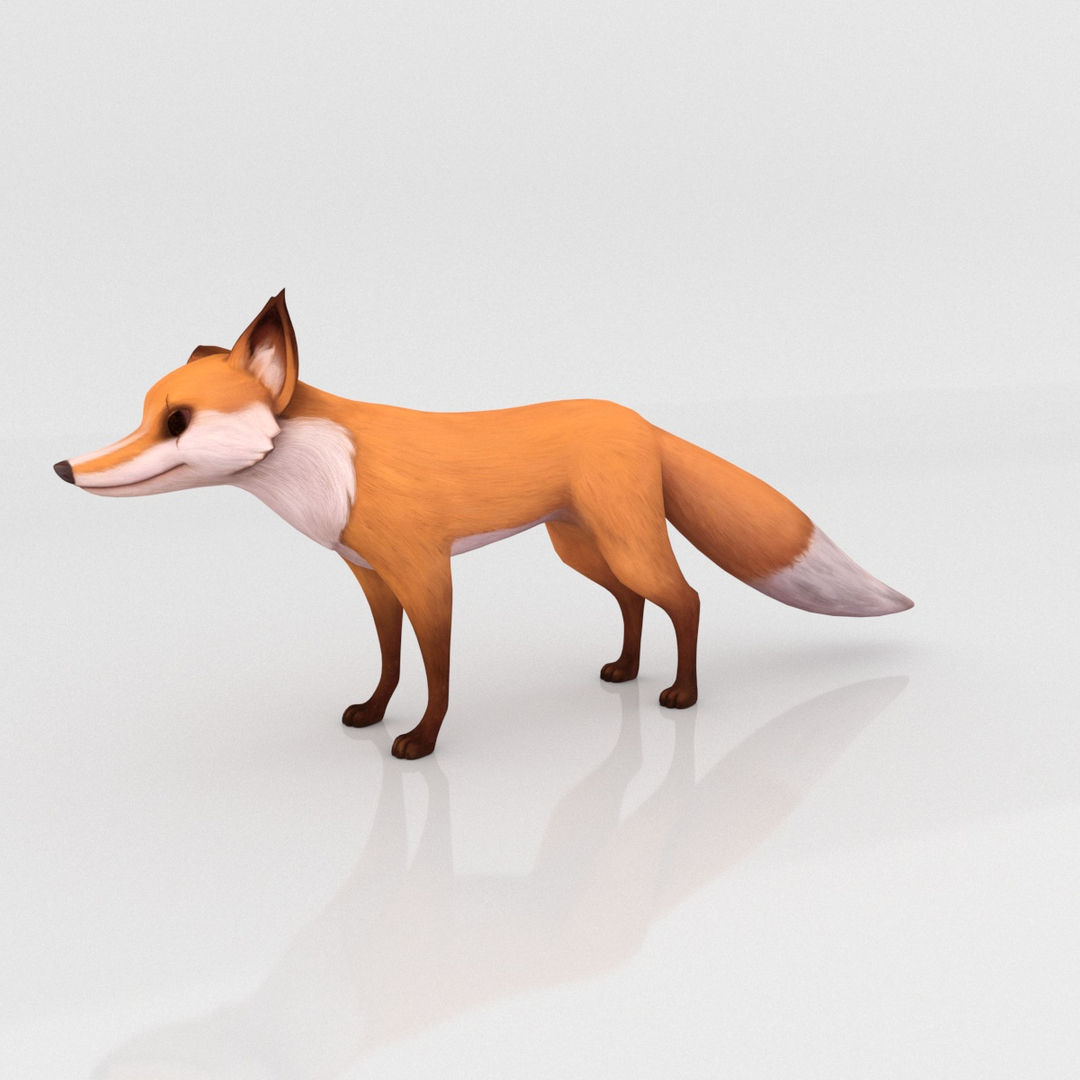 Fox Model - TurboSquid 1383526