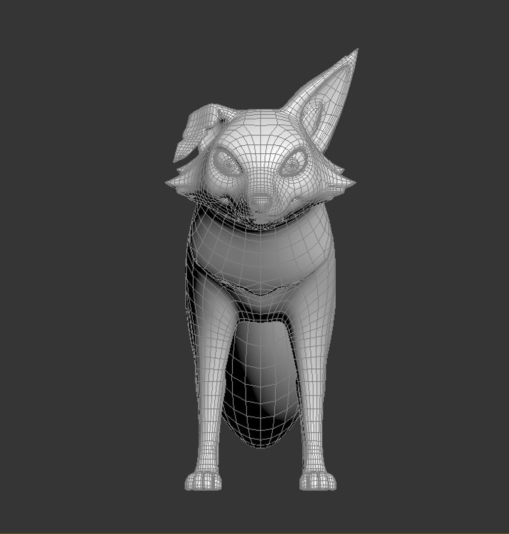 Fox Model - TurboSquid 1383526