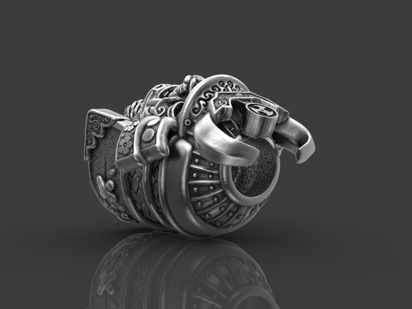 3D Samurai Head Bead model https://p.turbosquid.com/ts-thumb/dO/nWFazK/GJ/untitled.6792/jpg/1667371301/1920x1080/fit_q87/cd744487a297f923f9a362a396350cc144d2fc76/untitled.6792.jpg