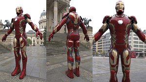 Ironman Age of Ultron - 3d Character 3D