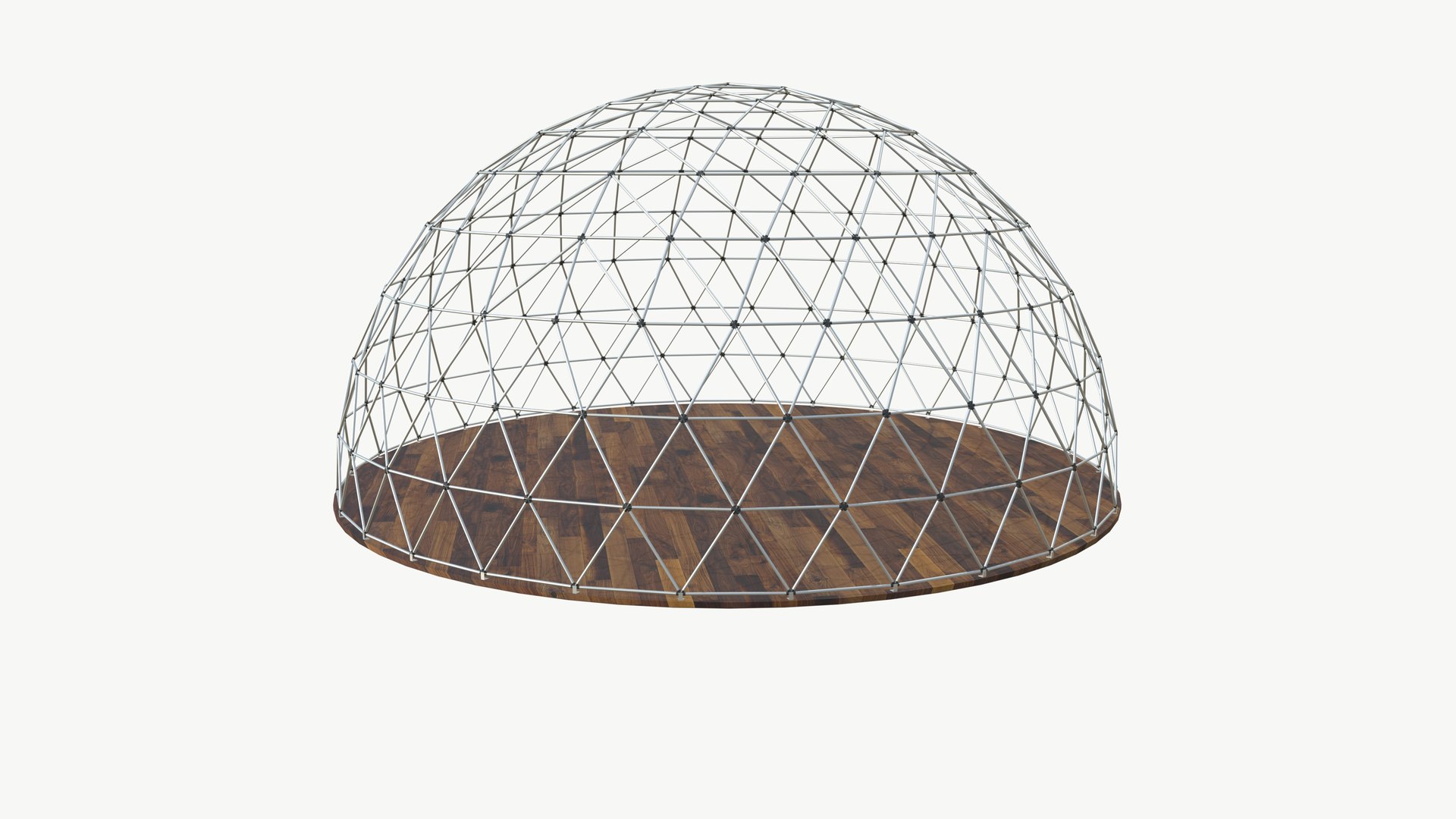3D Geodesic Dome V6 - TurboSquid 2145244