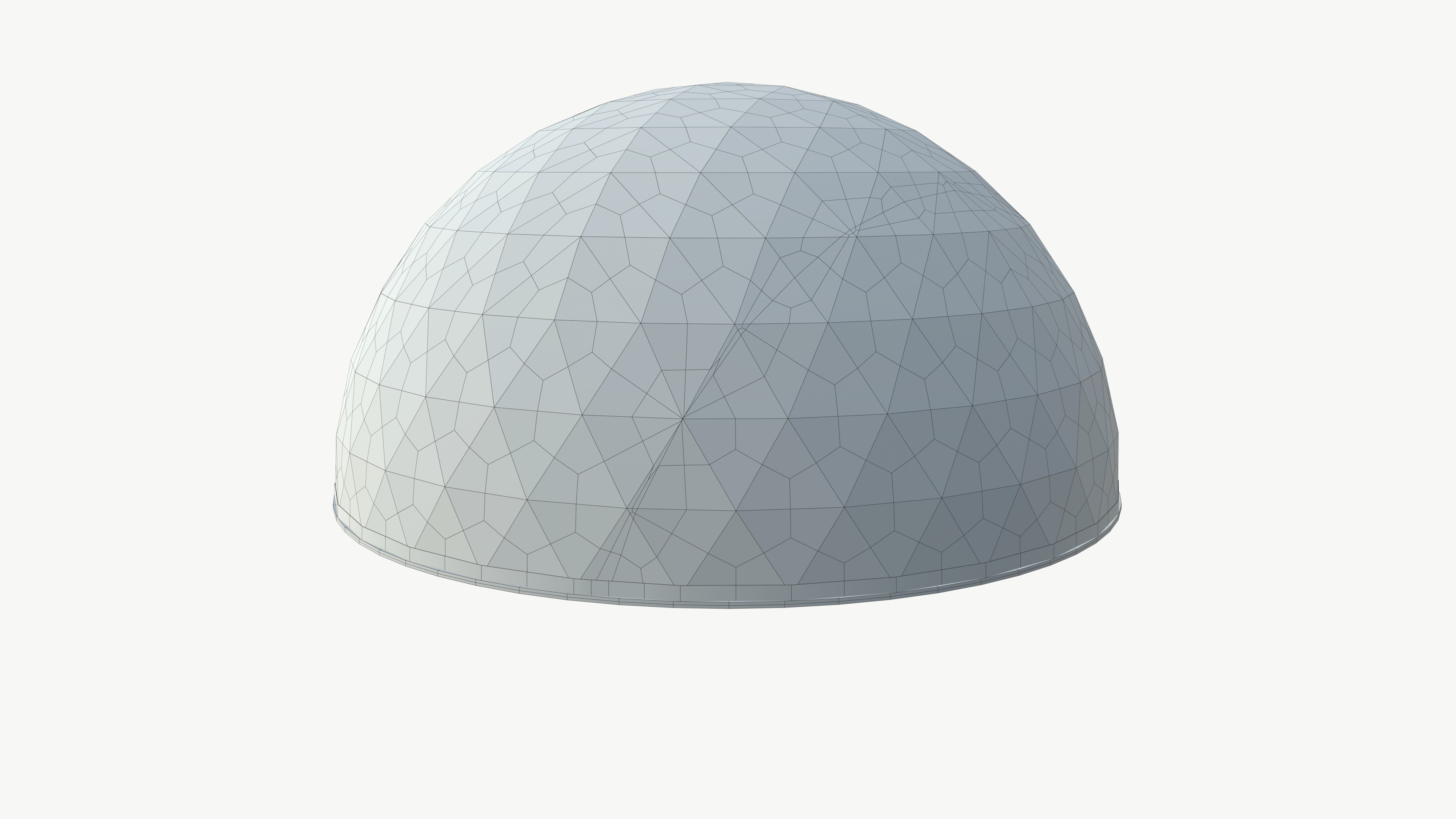 modelo 3d Domo geodésico V6 - TurboSquid 2145244