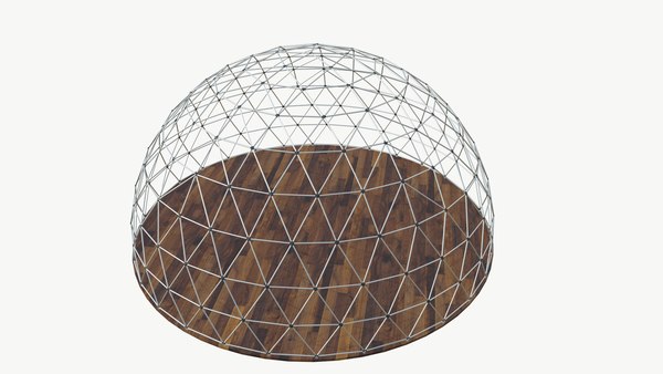 modelo 3d Domo geodésico V6 - TurboSquid 2145244