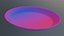 Inner Glow  Low Poly Decorative Bowl