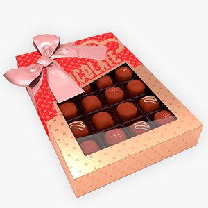 Chocolate Box 3D model