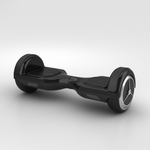 Eboard scooter 3D TurboSquid 1305080