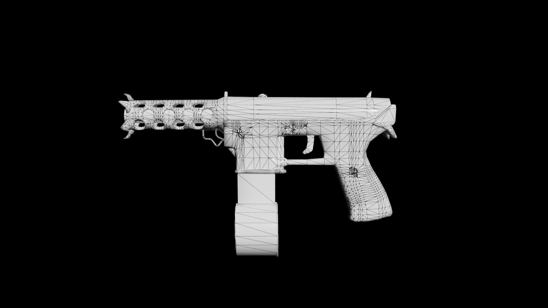 Tec-9 3D - TurboSquid 2295304