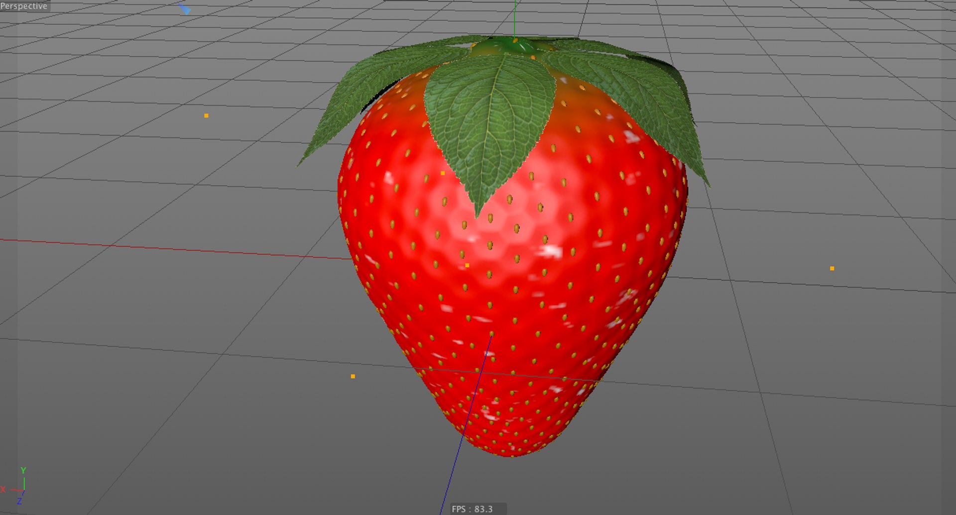 Strawberry 3D Model - TurboSquid 1155224