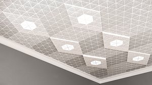 Decorative ceiling 3D model