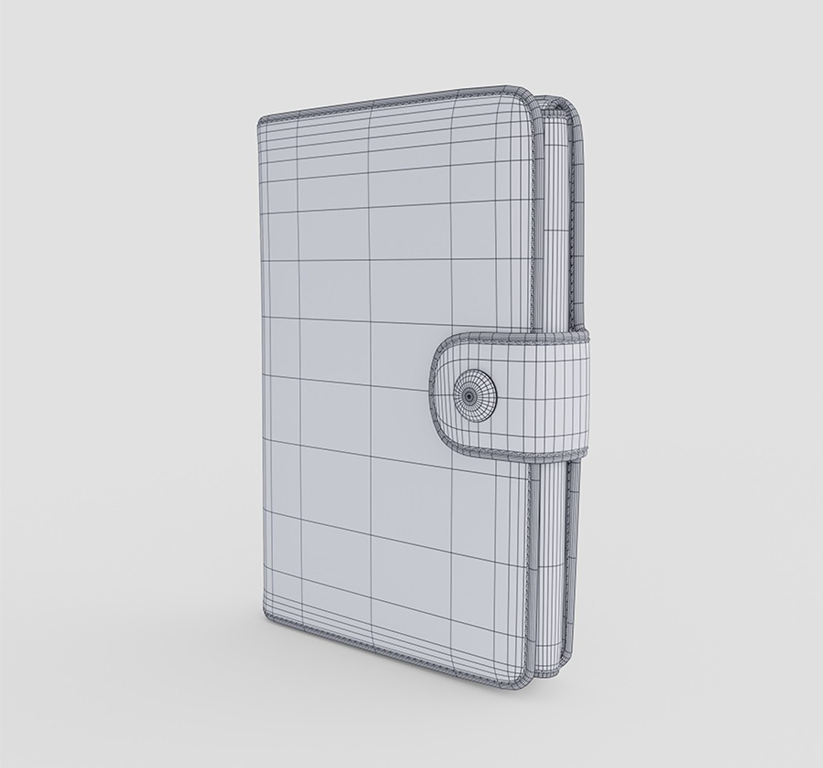 3D Model Leather Wallet - TurboSquid 1597680