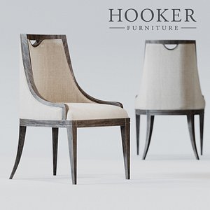 hooker chair 3d max