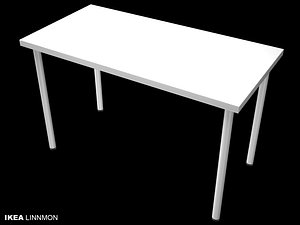 ikea linnmon table 3D