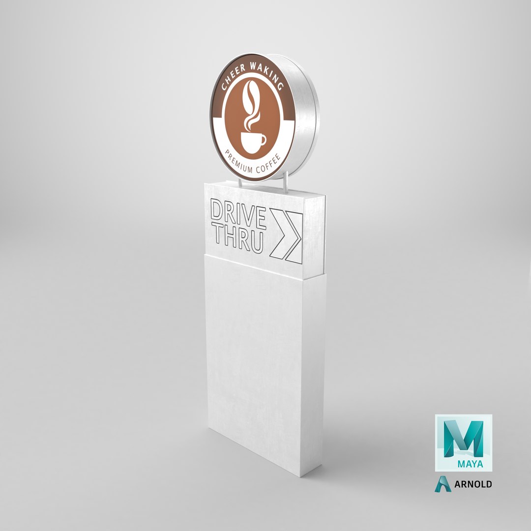 Round Coffee Shop Drive Thru Signage 3D model https://p.turbosquid.com/ts-thumb/dP/LsmqwJ/w1/stemcell_maya_arnold_render/png/1727730753/1920x1080/fit_q87/f905a8070f1db077631ca063f63025ae9def5281/stemcell_maya_arnold_render.jpg