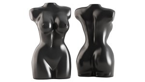 Female black torso